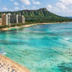 Hawaii beach Honolulu city travel
