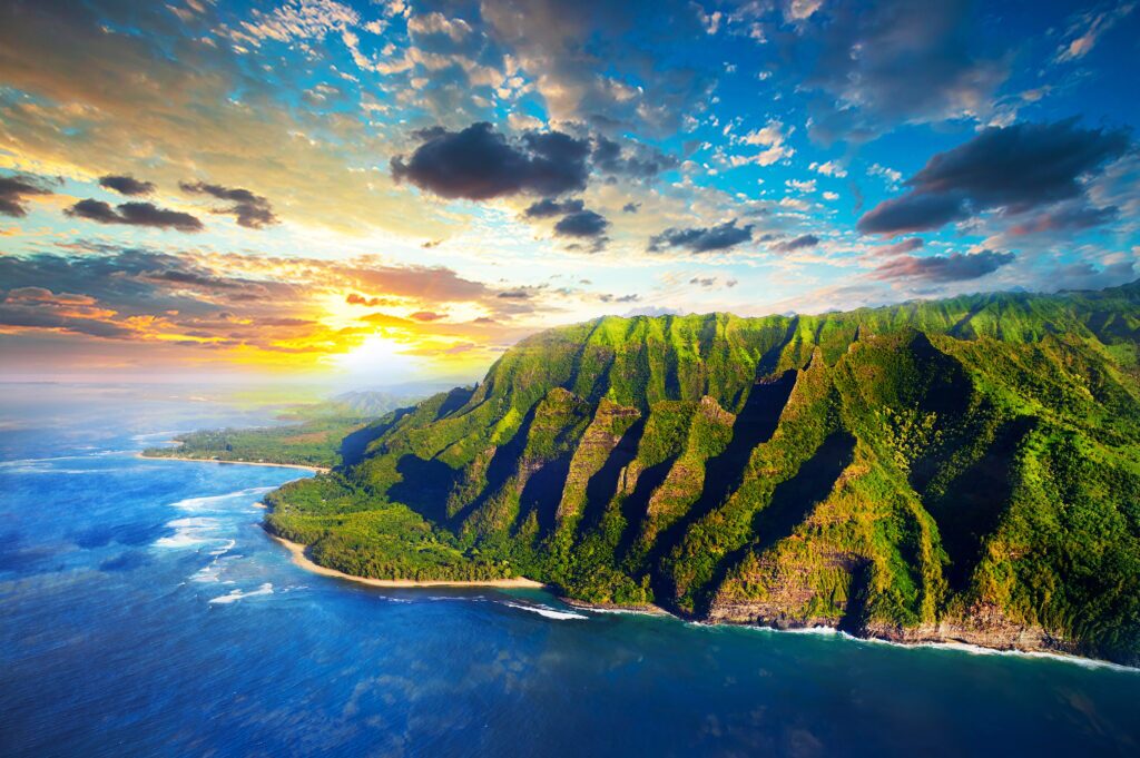 Beautiful aerial view